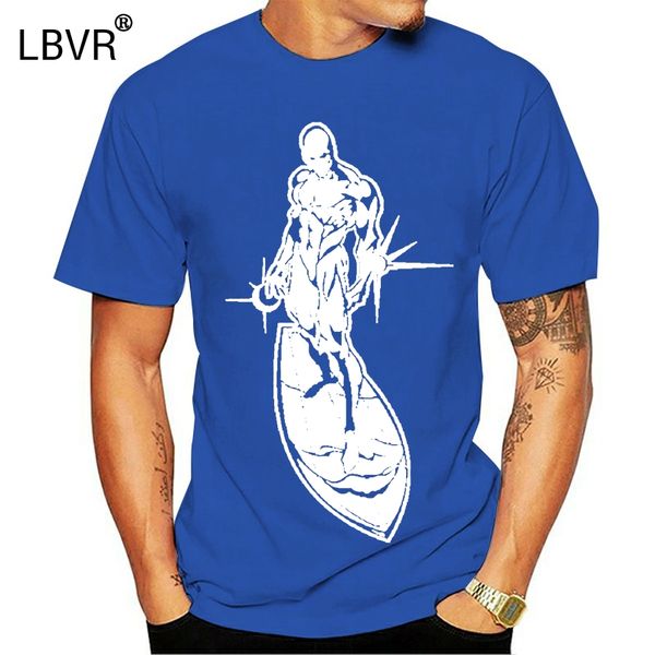 

silver surfer superhero comic book graphic 100% cotton t shirt vintage tee shirt