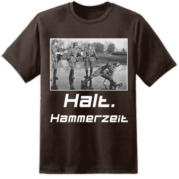 

mc hammer - hammertime funny german halt t shirt (s - 3xl) stag do joke humour humorous tee shirt