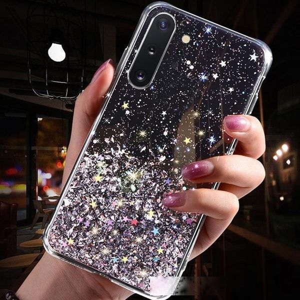 

glitter star designer phone case for samsung galaxy s10 plus case samsung galaxy note 10 plus luxury designer case s20 plus cover