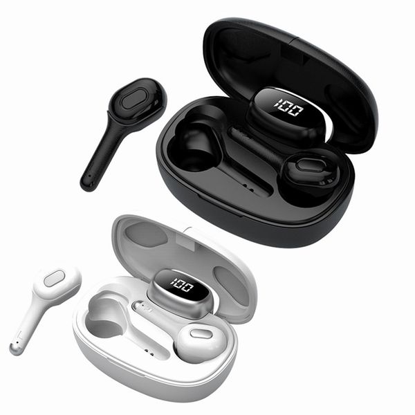 

t9s tws earbuds wireless headphones bluetooth 5.0 stereo sound earphones in-ear hands-sports headset noise reduction