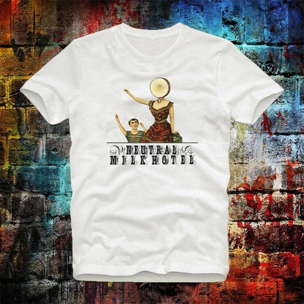 

neutral milk hotel indie rock tee top vintage мужская женская футболка b633 сыпучие размер top ajax tee shirt