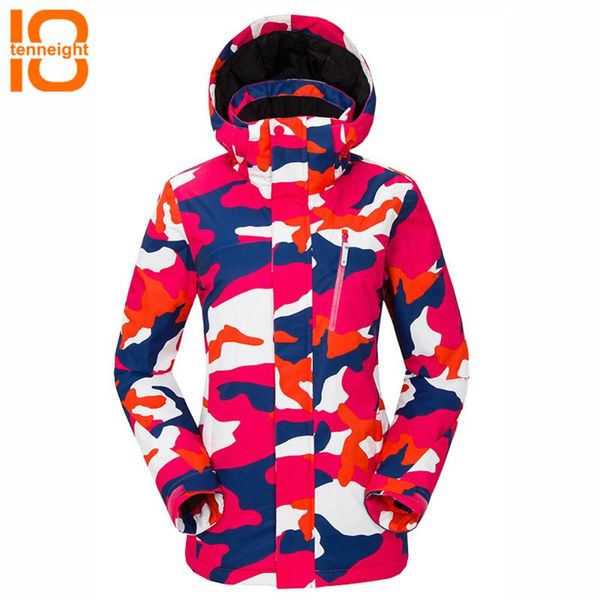 

skiing jackets tenneight women winter warm ski jacket outdoor snow snowboard sport coats waterproof windproof hiking suit