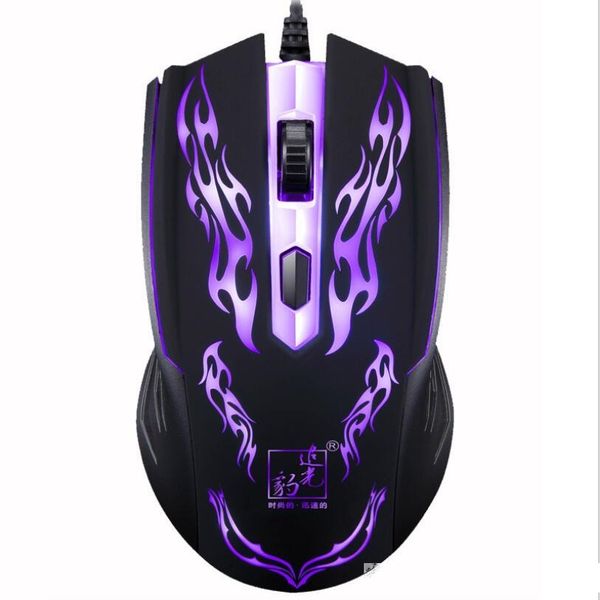 

wired mouse gaming or office mice usb wired optical mouse breathing lights mice for desklap1800dpi seven colors changeable mice jxc