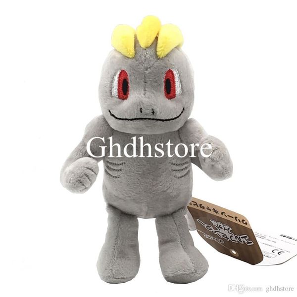 

лучшие новые 6.8" 17см machop плюшевые куклы аниме коллекционные куклы фаршированные лучшие подарки мягкие игрушки