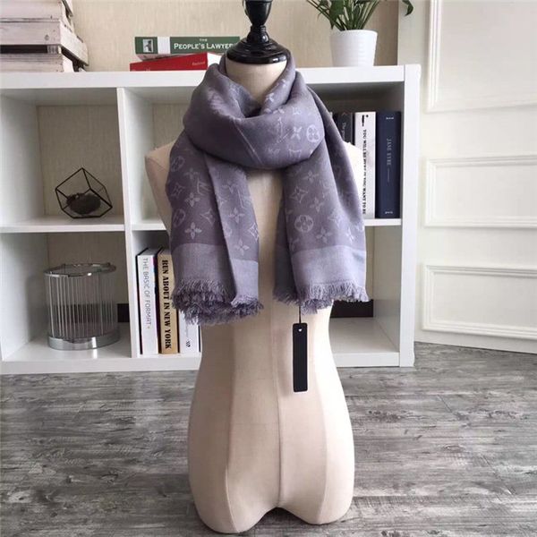 

rs women cotton silk with gold thread scarf soft scarf luxury long classic shawl wholesale 140x140 without box, Blue;gray
