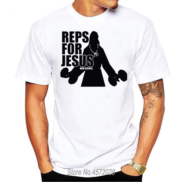 

hipster harajuku clothing t-shirt bro science men's reps for jesus t-shirt