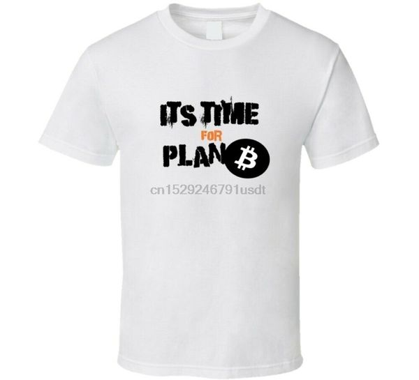 

plan b bitcoin cryptocurrency funny t shirt