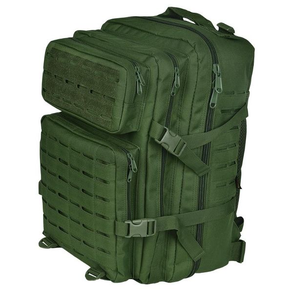 

outdoor bags tactical backpack laser cut molle compatible load compression system waterproof fishing camping hiking bag