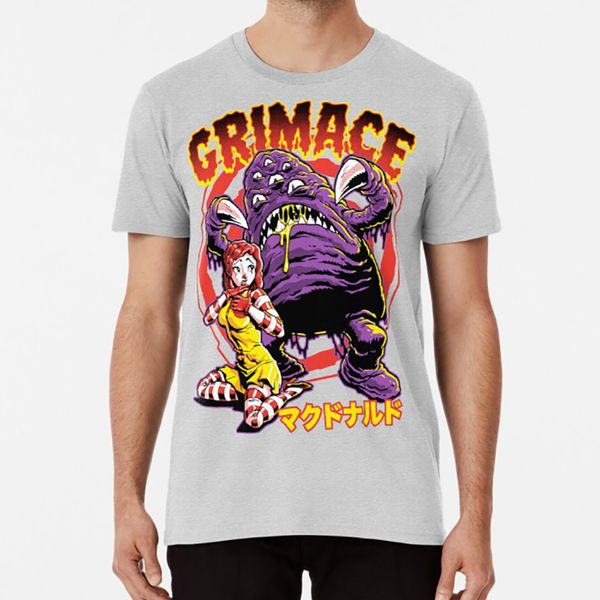 

grimace t shirt grimace mcdonald hamburger kaiju phil postma minion factory