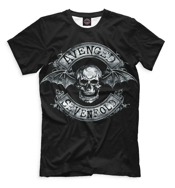 

avenged sevenfold a7x t-shirt - heavy metal group shadows vengeance synyster