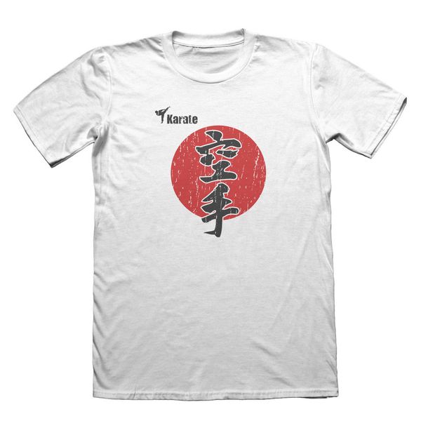 

2019 мода круглый шеи одежда karate ниндзя рубашки