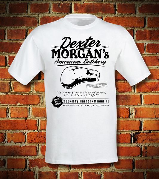 

2019 new summer tee shirt funny t shirt dexter morgan serial killer charles manson butcher psycho custom t-shirt