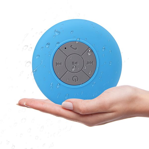 

mini bluetooth speaker water proof shower bluetooth speaker wireless portable subwoofer with sucker as stand support hands-fre