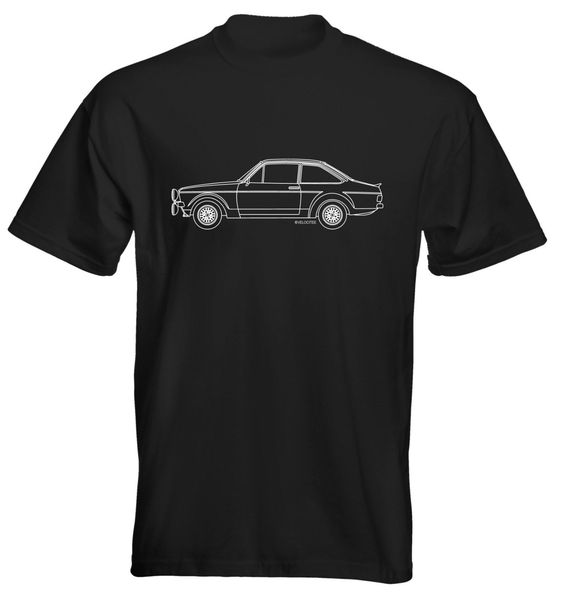 

2019 100% cotton mens t shirt classic escort mk2 rally blueprint outline tee shirt