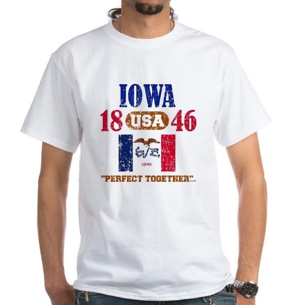 

men t shirt fashion iowa / usa 1846 statehood