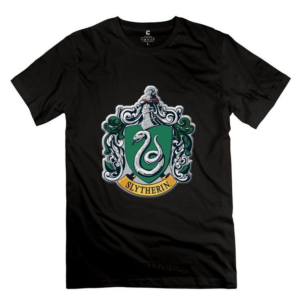 

funny men t shirt white t-shirt tshirts black tee men's funny slytherin t-shirts