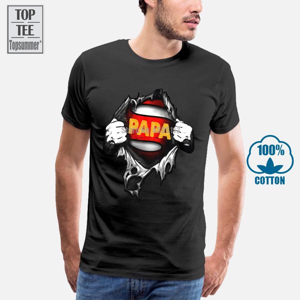 

super papa popular tagless tee t shirt