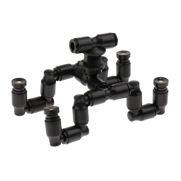 

360 градусов вращающийся aquarium fish tank распыление воды трубы аксессуары