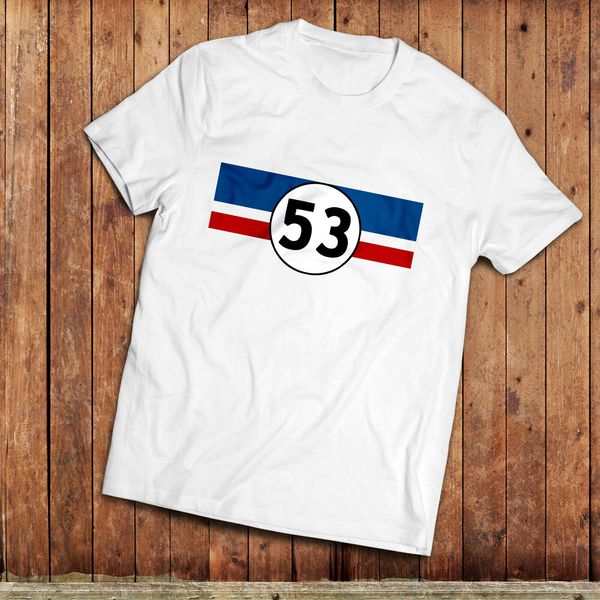 

herbie 53 t-shirt, volswagen , love bug classic movie inspired tee
