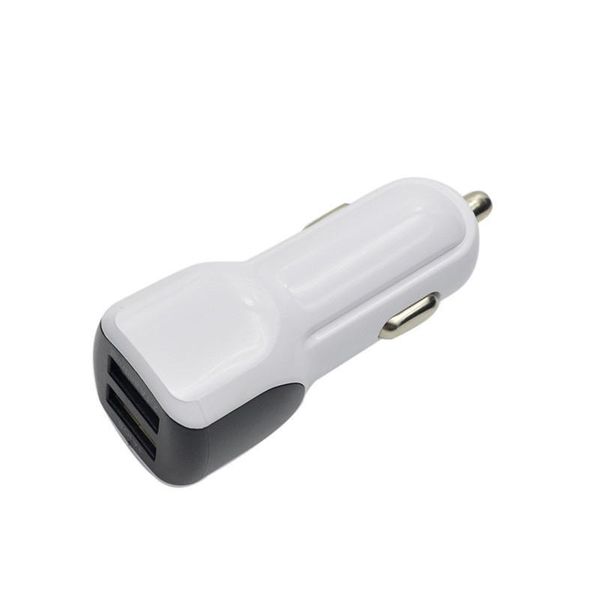 

zzyd car charger 2.1a 1a dual usb port universal samsung fast charger for iphone xr xsmax smartphone