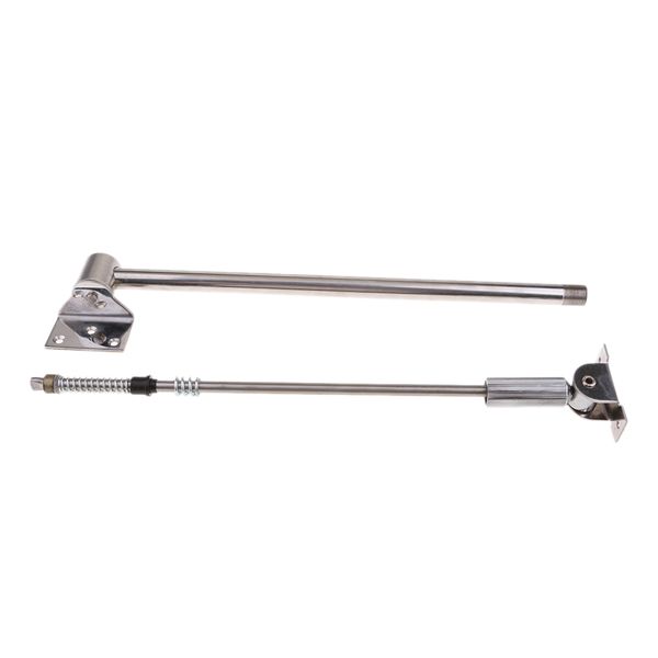 

marine boat hatch/window adjuster and stay support silver