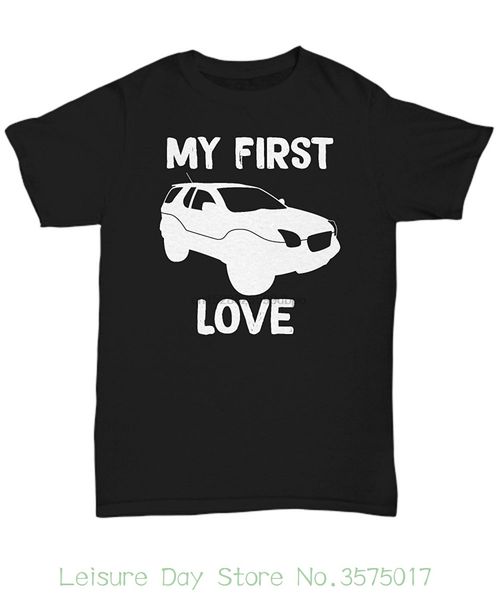 

kawaii mmandidesigns isuzu vehicross t shirt - my first love compact suv car - cool graphic design tee shirt