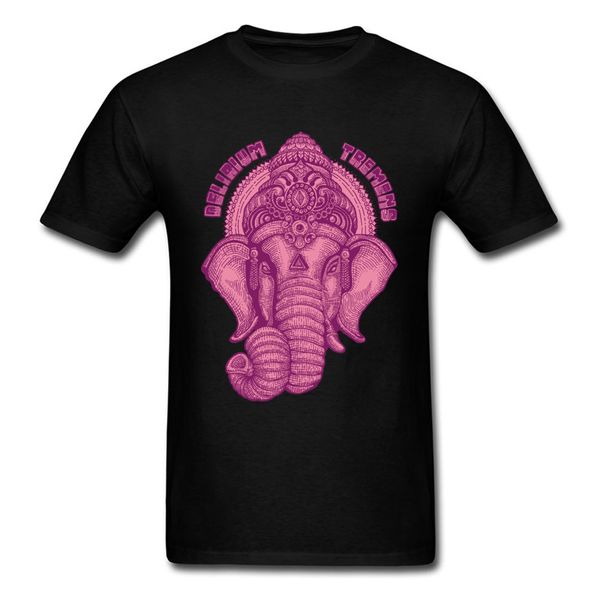 

delirium tremens t-shirts men t shirt pink black tshirt elephant print clothes cotton fabric & tees custom quality