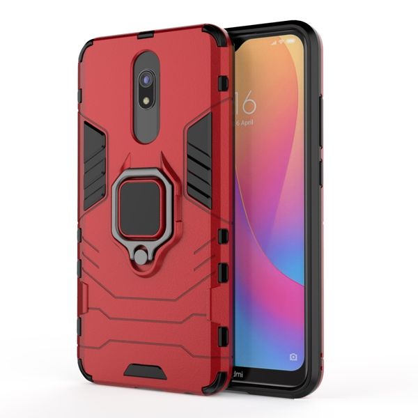 

2 in 1 hybrid armor ring shockproof phone case for xiaomi redmi 8a note 8 7 7a k20 cc9e cc9 a3 pro lite