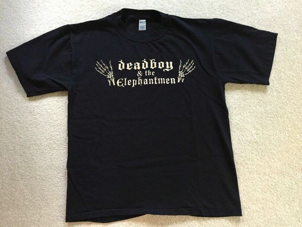 

rare deadboy & the elephantmen t-shirt dax riggs acid bath fashion t shirt brand
