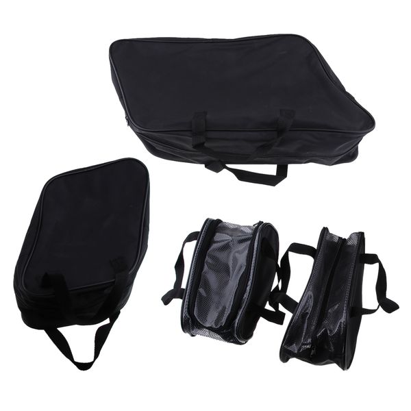 

4pcs saddlebag packing cube liner set for harley street glide flh touring