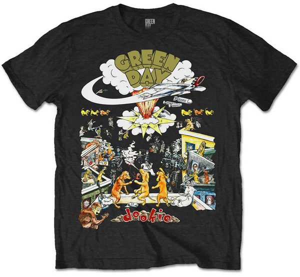

green day 'dookie 1994 tour' t-shirt - new & official