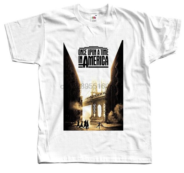 

once upon a time in america v2 poster 1984 t-shirt white all sizes s-5xl
