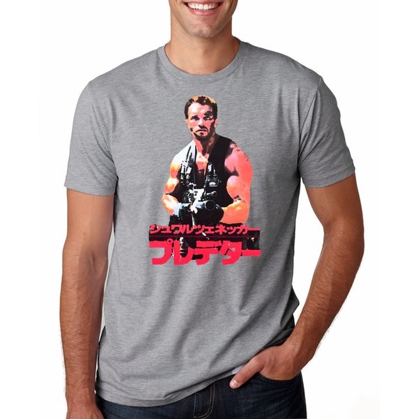 

arnold schwarzenegger predator movie t shirt