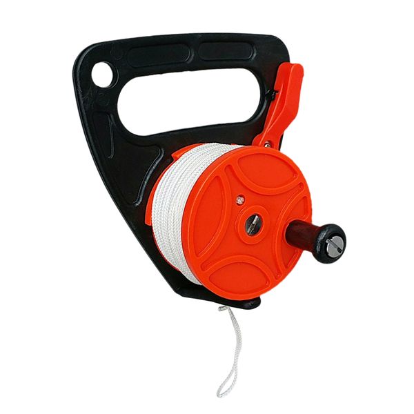 

smb dive reel kayak anchor with handle 46m line for scuba diving snorkeling