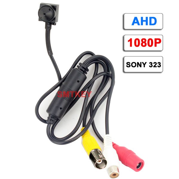 

cameras smtkey 1080p ahd mini camera sony 323 chip 2.0 mp with 3.7mm lens bnc prot for system