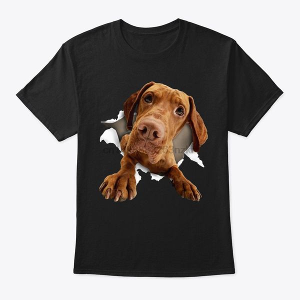 

men t shirt vizsla dog torn t shirt women t-shirt