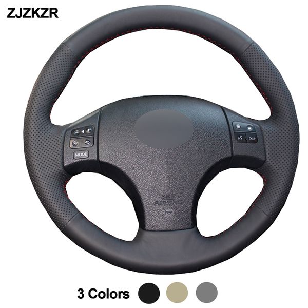 

car auto steering-wheel cover for is is250 is250c is300 is300c is350 is350c f sport 2005 - 2011 volant 2006 2007 2008 2009