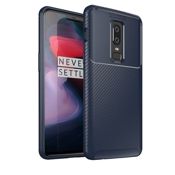 

beetle carbon fiber tpu case for one plus 6 phone case luxury slim soft back cover