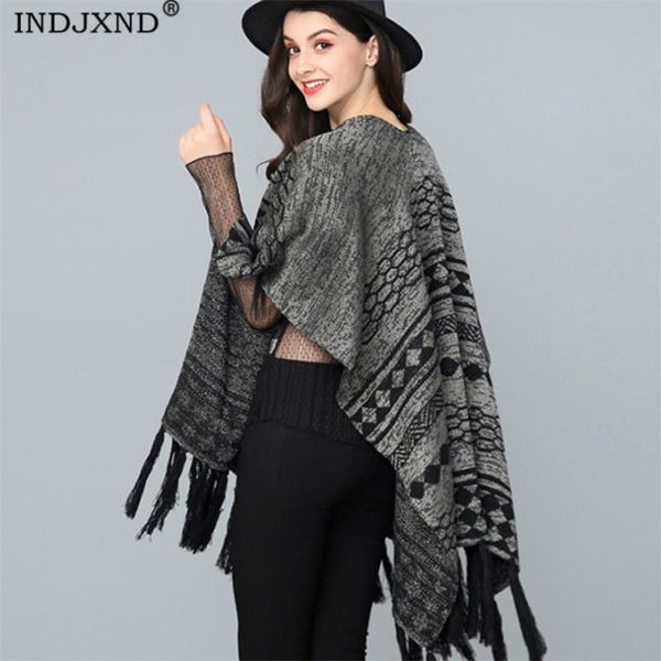 

scarves indjxnd thick warm shawls winter for women 2021 ladies cashmere scarf blanket female tassel plaid, Blue;gray