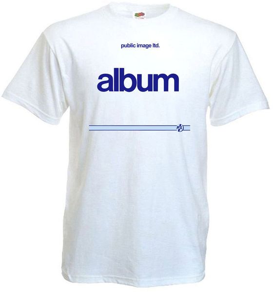 

public image ltd. - album white all sizes s...3xl t shirt summer tees short sleeve t-shirt ing