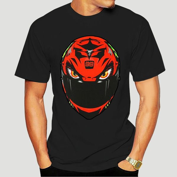 

jorge lorenzo 99 moto racing gp helmet t-shirt sports 's black-3378a