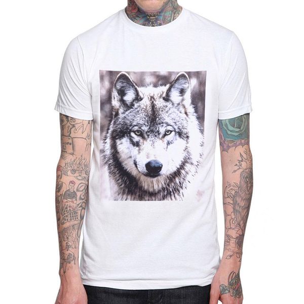 

новое лето марка 3d wolf head футболка мужчины круглым воротом с коротким рукавом футболки мужская мода футболки с коротким рукавом бесплатн