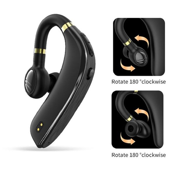 

original business bluetooth headset noise cancelling voice control wireless headphone driver sport earphone for android