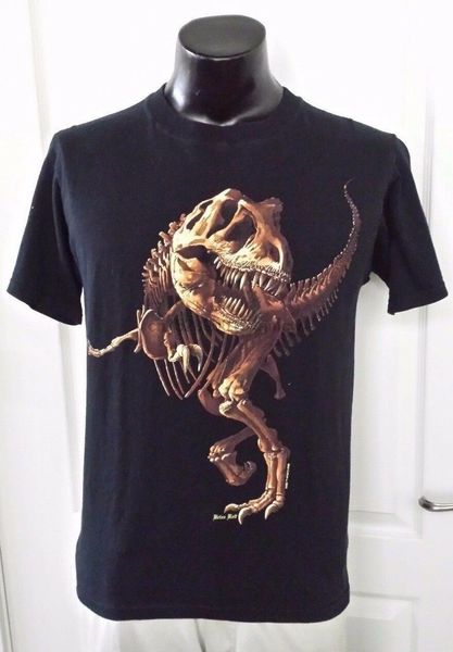 

музей науки и промышленности mosi tampa t rex black рубашка medium rare 2004