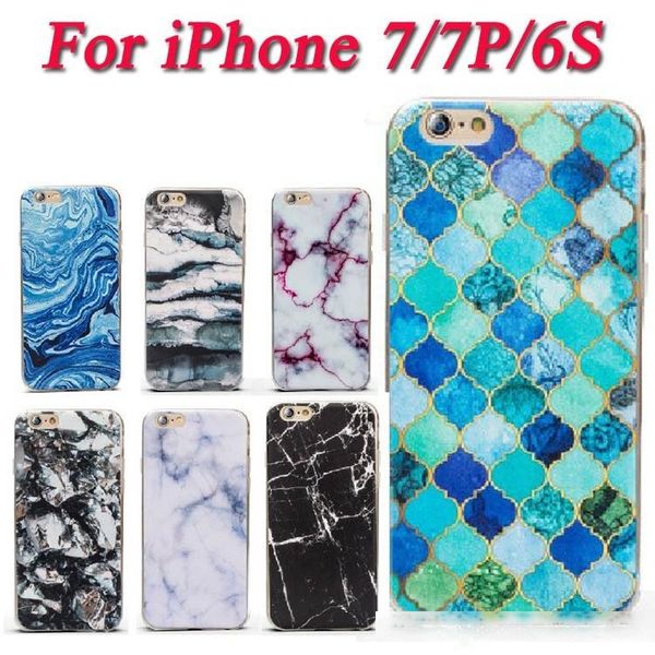 

phone shell marble painted phone shell relief soft shell tpu creative art mobile phone sets 100pcs