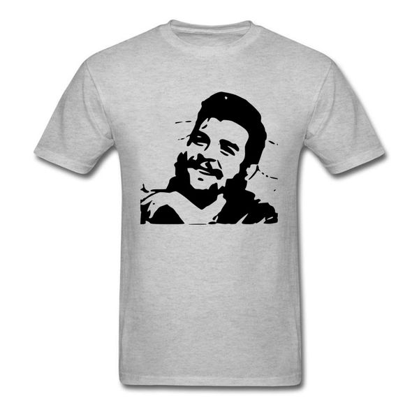 

national spirit che guevara tees for men classic hero t-shirt summer grey clothing cotton t shirts hip hop tshirt