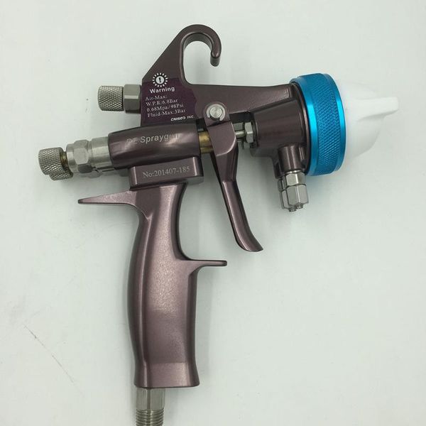 

sat1202 spray guns for painting cars professional paint gun double nozzle polyurethane spray coating air paint guns automotive