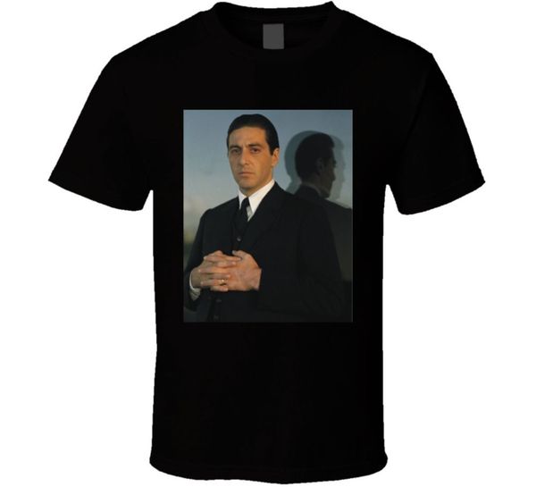 

godfather 2 pacino michael corleone mafia gangster movie fan men t-shirt 100 % cotton shirts