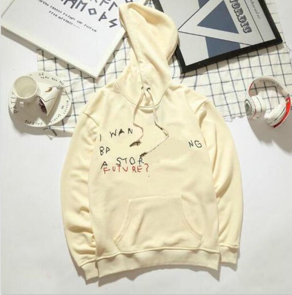 

19ss 5 design styles hoodie men letters printed sweatshirts autumn fashion pullover street outdoor wear hooded homme clothes hip hop, Black