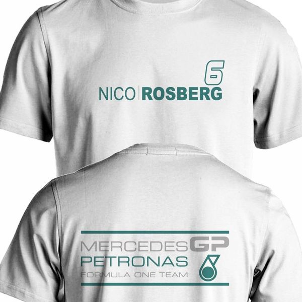 

2020 new fashion brand clothing 3d print tee rosberg team short and short sleevefit short-sleeve tee shirt